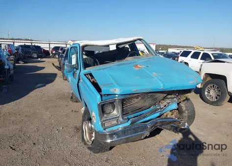 1979 Chevrolet Blazer z USA, uszkodzony, nr VIN CKR189Z190611